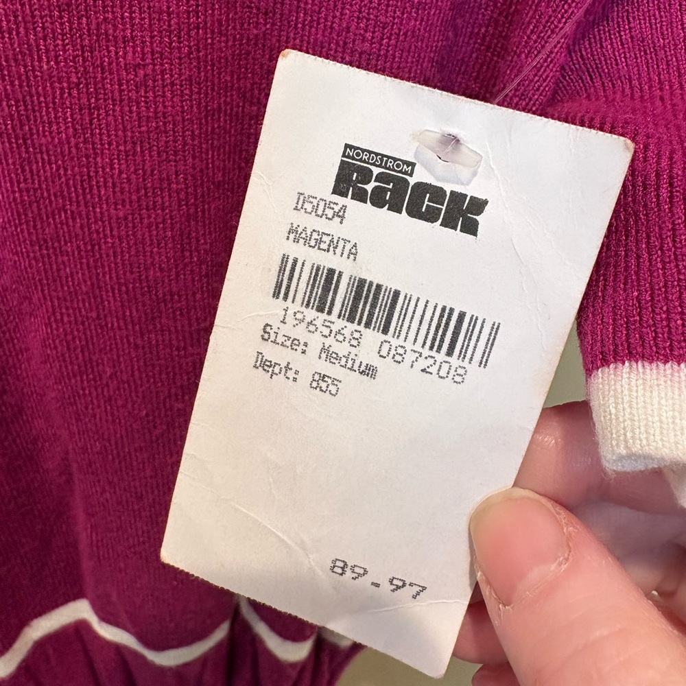 Alexia Admor Fuchsia Ribbed Pencil Dress size M NWT Read description - Picture 4 of 6
